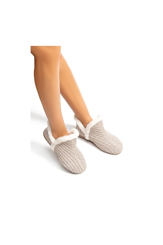 Carla Kadın Ev Botu Bej 36/41 Bej