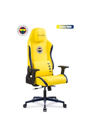 Fanchair X Fenerbahçe Sarı Lacivert Lisanslı Oyuncu Koltuğu-44