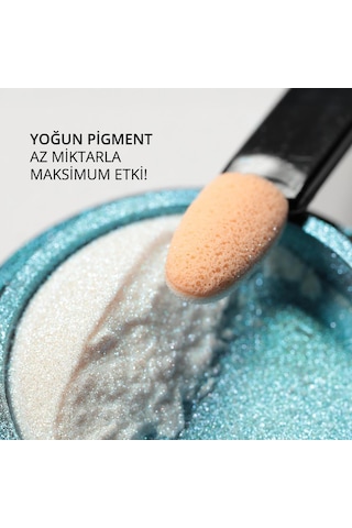 İnci Efektli İnci Tozu, Nail Art, Kalıcı Oje Tırnak Süsleme No.05