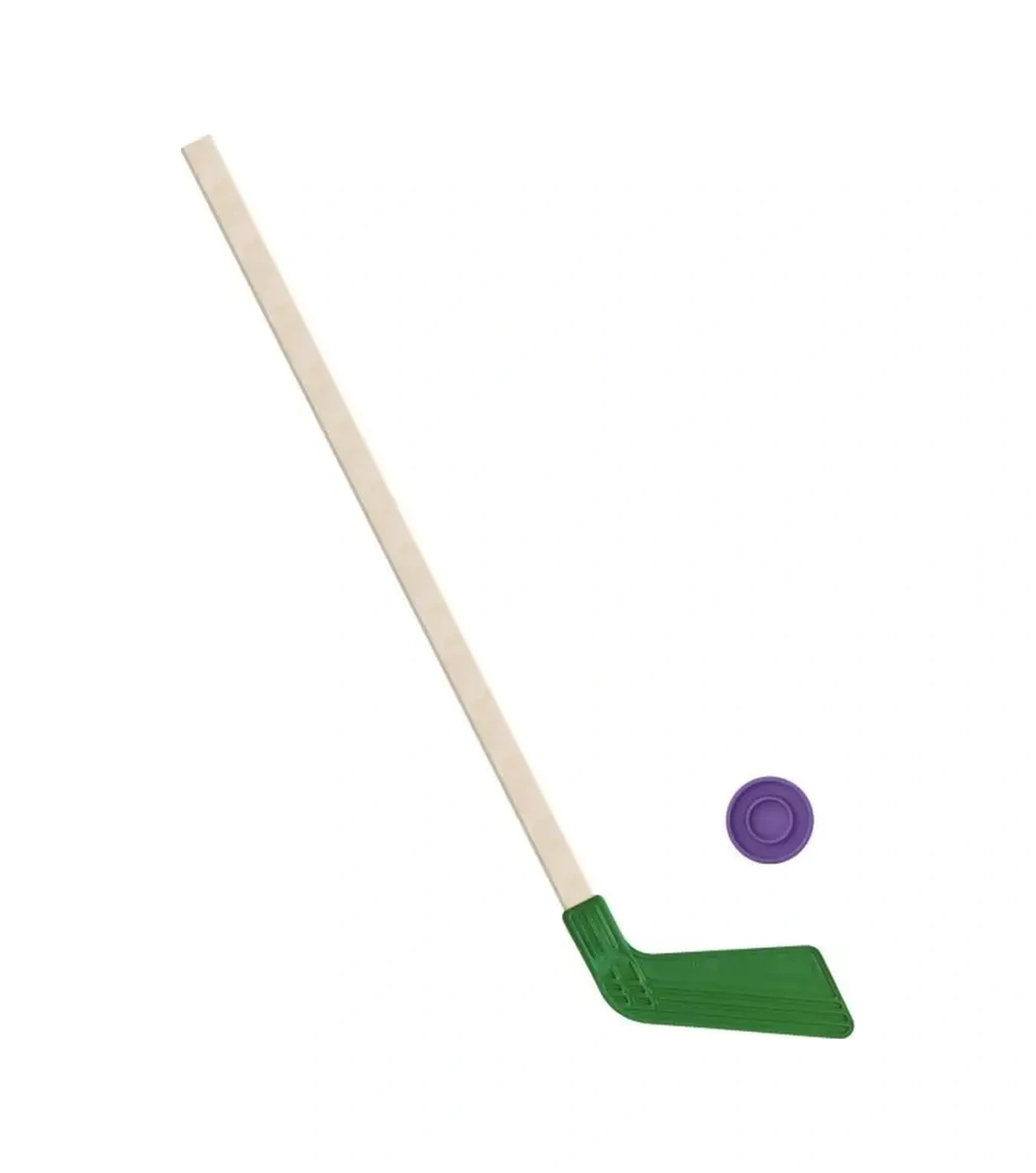 Tebe Igruska Çocuk Hokey Sopası Seti - 2 Adet + 2 Pucks 19111707 Yeşil