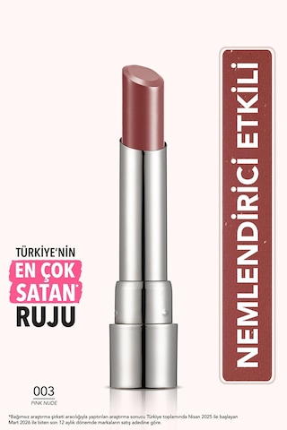 Flormar Sheer Up Yoğun Parlak Stick Ruj 003 Pinky Nude