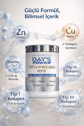 Day's Power Tip 1 & 3 Kolajen Peptit 300 G