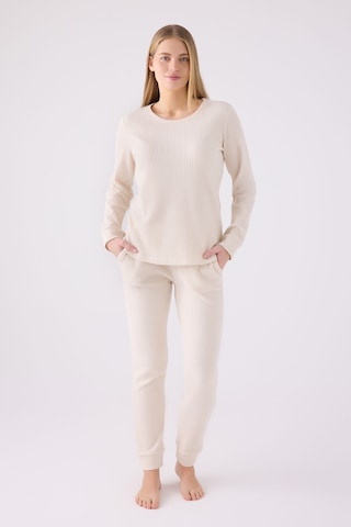 Pierre Cardin Kadın Krem Pijama Takımı Pc8922-s-v1 Krem