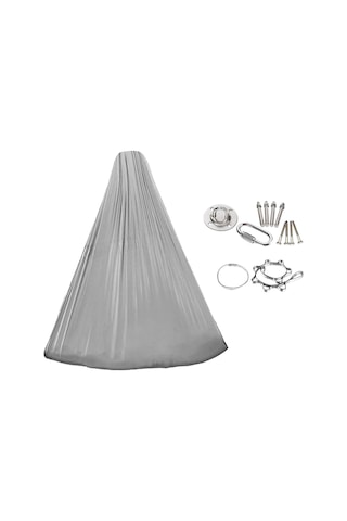 Suntek Çocuk Salıncak Hamak Balkon Için Anti Tip Sandalye Gümüş