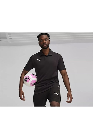 Puma Teamgoal Polo Erkek Futbol Polo Yaka Tişört 65877103 Siyah Siyah