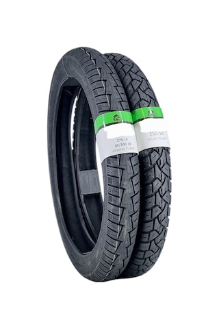 275-18 Arrow Ve 250-18 Sport Tl Tubeless - Dubleks Lastik Takımı