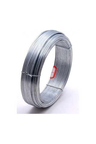 Galvaniz Çit Germe (Gergi) Teli 3 Mm Kalınlığında 2,50 Kg, (Yakl