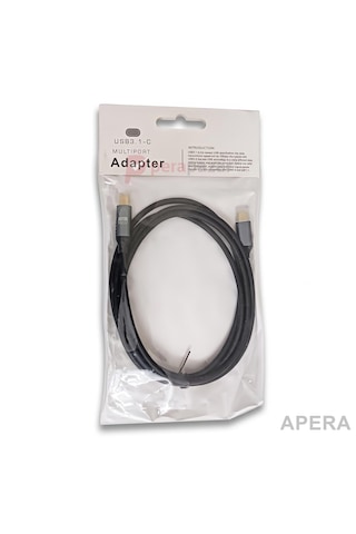 Type-c 3.1 To Mini Displayport Kablo 4k 60hz 1.8m 5a Görüntü Aktarım Destekli Monitör Projeksiyon Kablosu Cn08