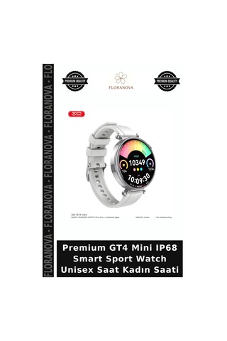 Premium Gt4 Mini Ip68 Smart Sport Watch Unisex Saat Kadın Saati