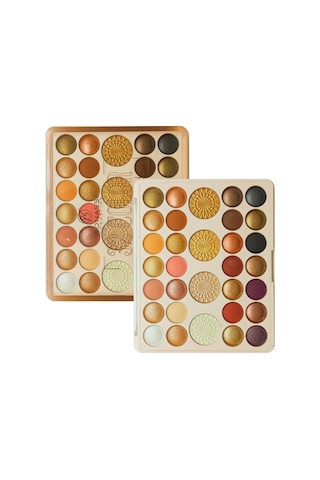 Ronassi Cosmetics Aydınlatıcı Far Makyaj Paleti 32'Li