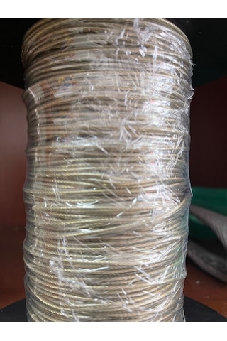 Pvc Izoleli Çelik Tel Halat 3 Mm 200 Metre