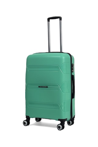 Lucas Polipropilen Kırılmaz Valiz, Orta Boy Su Yeşili