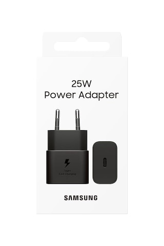 Samsung Uyumlu Ep-t2510n Type C Hızlı Şarj Adaptörü 25w - Siyah