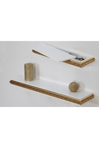 Decorotti Özel Gizli Bölmeli Duvar Rafı Set - Cirino A1-3