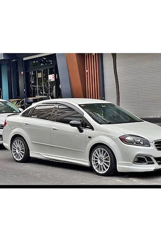 Fiat Linea Marşpiyel - 2008 - 2017 - Boyasız Fiberglass
