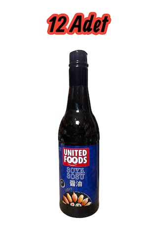 Az Tuzlu Soya Sosu 750 Ml Light Soy Sauce - 12 Adet Az Tuzlu Soya Sosu 750 Ml Light Soy Sauce - 12 Adet