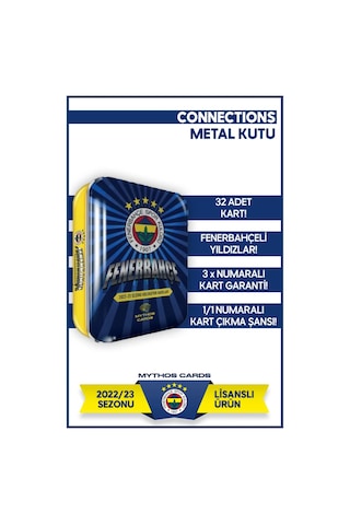 Fenerbahçe Connections 2022-23 Metal Kutu
