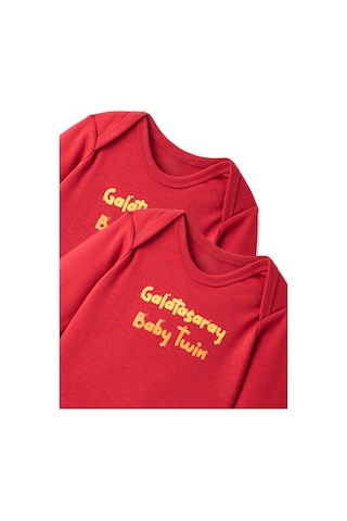 Galatasaray 2 Li Bebek Body B242021 Kırmızı