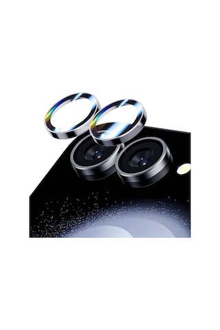 Galaxy Z Flip 6 Uyumlu Benks King Kong Kamera Lens Koruyucu Gümüş