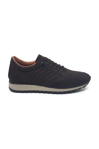 Lisans Sohes Lisans Shoes %100 Hakiki Nubuk Deri Ortopedik Erkek Günlük Yazlık Akıllı Bağcıklı Ayakkabı 39-45 Kahverengi