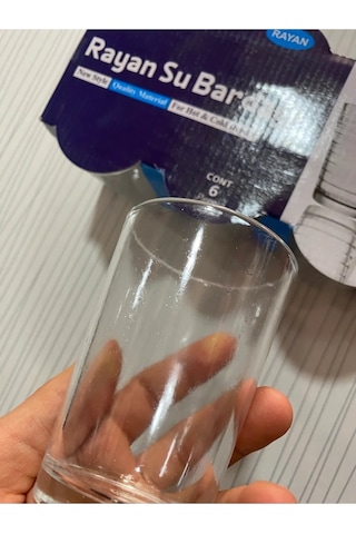 6'lı Su Bardağı Royaleks-ryg6061 Şeffaf