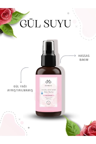 Asimeyz Saf Gül Suyu Sprey 100 ML