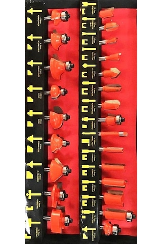 Kohertz No 54 6Mm Freze Bıçağı Seti 24 Parça