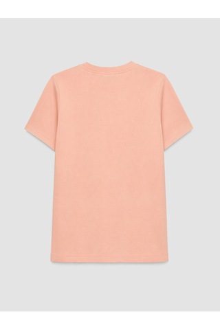 Lcw Everyday Pembe Bisiklet Yaka %100 Pamuklu Kadın Tişört