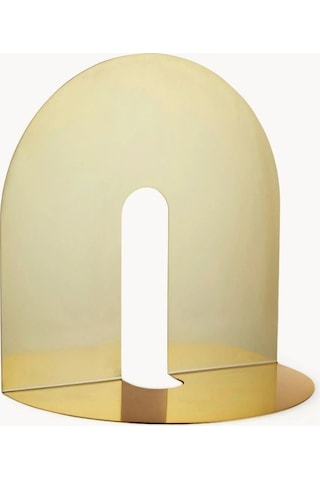 Castellum Metal Sac Lazer Kesim Duvar Rafı Gold