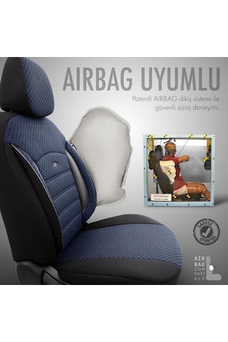 Otom Sport Plus Ekstra Destekli Özel Dokulu Oto Koltuk Kılıfı 550021759