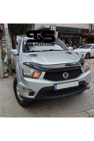 Ssangyong Uyumlu Piano Black Kaput Üstü Havalandırma Izgarası