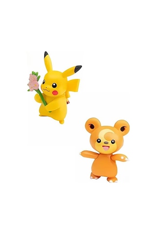 Pokemon Battle Figür Pikachu Ve Teddiursa Pkw2488 Pokemon