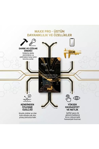 İnfinix Smart 10 Uyumlu Nano Ekran Koruyucu 0.35 Mm Extra Dayanıklı Koruma 9h + Plus Hd Maxxpro10 46516031