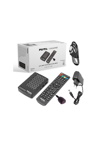 Plato Legend Çift Usbli Tkgsli Mini HD Uydu Alıcısı-39774