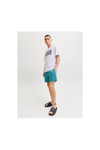 Jack & Jones Maui Erkek Mavi Mayo Şort 12291491-clb