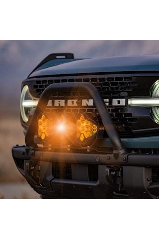 Baja Style 6.5" Turuncu Cree Led Spot Projektör Çalışma Lambası Off Road Spot Sel Kombo Delici Yayıcı Işık Çubuğu Pod Araç Motorsiklet Işıkları Yardım