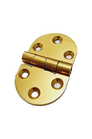 Oval Masa Menteşesi Sarı Ölçü 4 Cm / 68 Mm 5 Adet