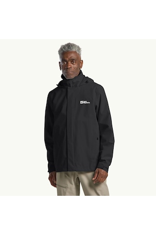 Jack Wolfskin A63903-6000 Trailtime 2l Jkt M Erkek Outdoor Ceket Siyah