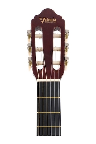 Valencia Vc104Tcbk Klasik Gitar 4/4 Siyah Cutaway + Kılıf + Pena