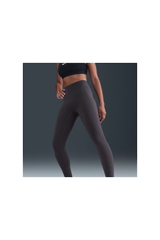 Nike Universa Dri-fıt Hr Tight Kadın Gri Tayt Kahverengi