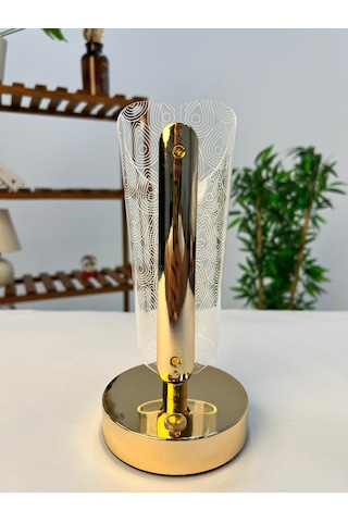 Favora Erkaya Usb Şarjlı Dokunmatik Led Lamba Model 5 Şeffaf