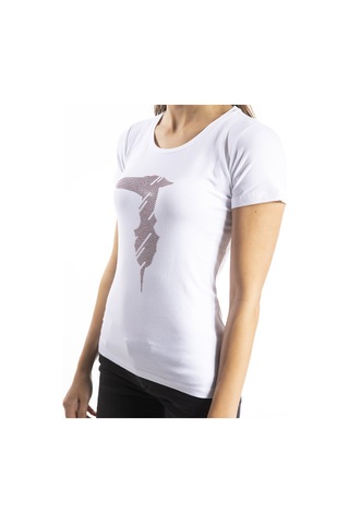 TRUSSARDI Kadın T'shirt TRRD003855 Beyaz