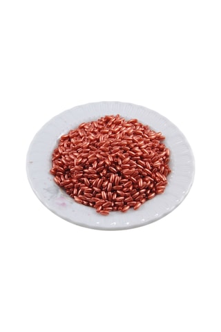 İnci Arpa Boncuk Oranj Tonu 3x6 Mm 20 Gr Ortalama 600 Adet