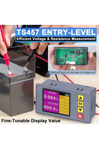 Maoyaya Renkli Ts457 Basit Gerilim Direnç Test Cihazı
