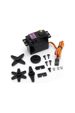 Mg996r Servo Motor Dişli Seti Tower Pro 180 Derece Metal Dişli Dijital