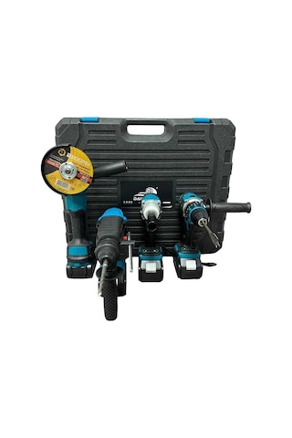 Dawreek 4'lü Set (somun Sıkma Şarjlı Kırıcı Spral Çelik Mandrel