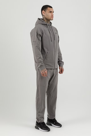 Airlife Sportswear Tam Boy Fermuarlı Erkek Kapüşonlu Eşofman Takımı Gri