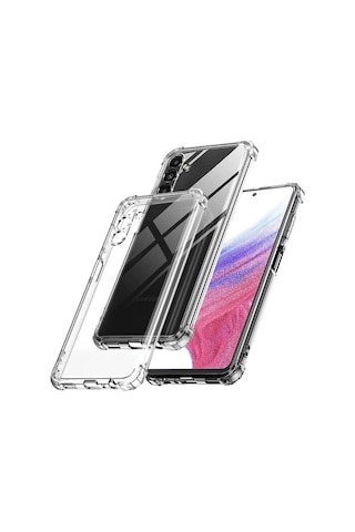 Samsung Galaxy Uyumlu A54 5g Kılıf Şeffaf Anti Şok Kamera Korumalı Telefon Kılıfı Kapak