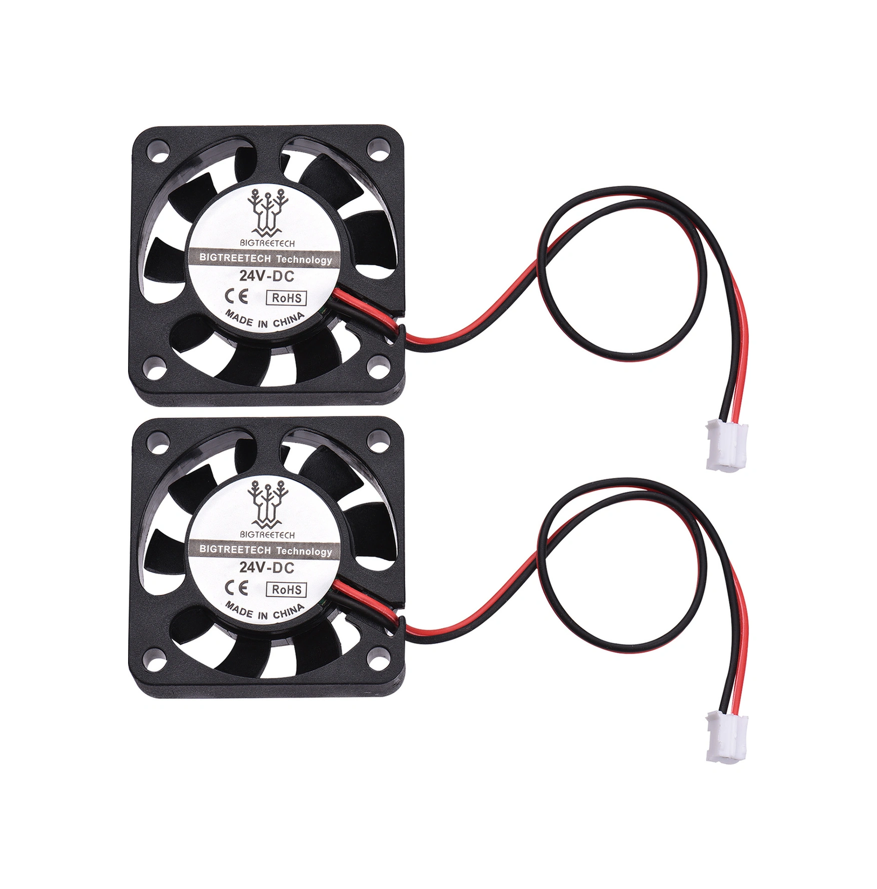 Neevoyu Bıgtreetech 2 Adet 40x40x10mm Soğutma Fanı 24v, Elektronik Cihazlar İçin Hızlı Soğutma