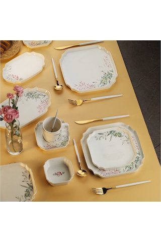 Aryıldız Katy 6 Kişilik 32 Parça Kahvaltı Takımı Çok Renkli